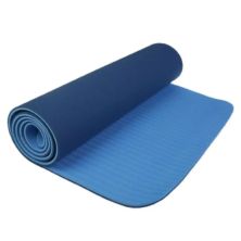 Килимок для фітнесу Ecofit MD9012 двошаровий TPE 183 х 61 х 0,6 см Темно-синій/синій (К00026949)