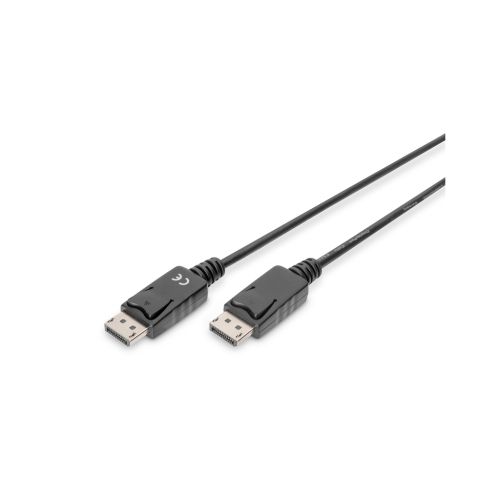 Кабель мультимедийный DisplayPort M to DisplayPort M 3.0m V1.1a Full HD 1920x1200 60Hz black Digitus (AK-340103-030-S)