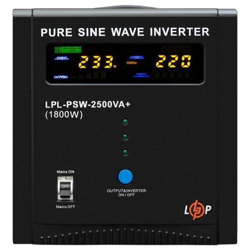 Источник бесперебойного питания LogicPower LPL-PSW-2500VA+ ( 1800W ) 24V (37722)