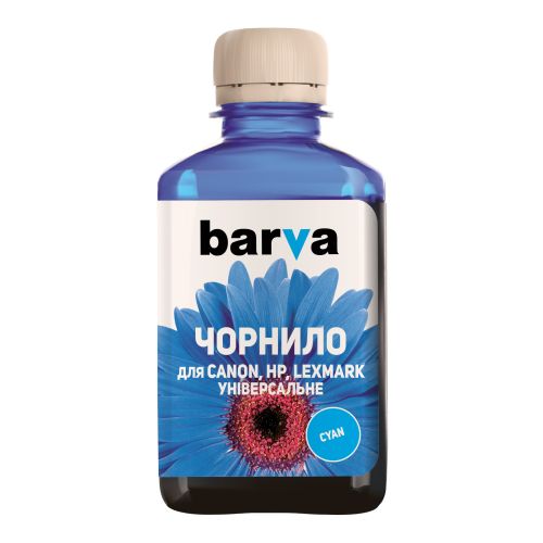 Чорнило Barva CANON/HP/Lexmark Universal №4 CYAN 180г (CU4-476)