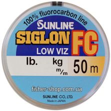 Флюорокарбон Sunline SIG-FC 50м 0.630мм 22.5кг поводковый (1658.01.50)