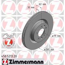 Гальмівний диск ZIMMERMANN 450.5213.20