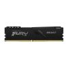 Модуль памяти для компьютера DDR4 32GB 2666 MHz Fury Beast Black Kingston Fury (ex.HyperX) (KF426C16BB/32) - Изображение 1