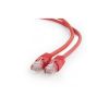 Патч-корд 3м UTP cat 6 CCA red Cablexpert (PP6U-3M/R) - Изображение 1