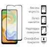 Стекло защитное Dengos Full Glue Samsung Galaxy A04 black frame (TGFG-238) - Изображение 1