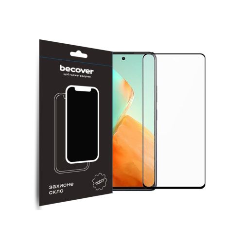 Стекло защитное BeCover Infinix Note 30 Pro NFC (X678B) Black (709724)