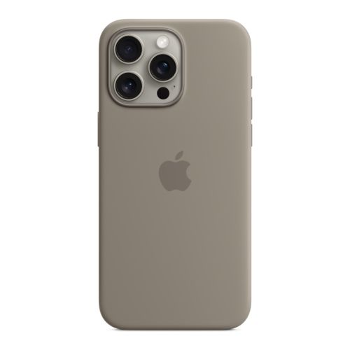 Чехол для мобильного телефона Apple iPhone 15 Pro Max Silicone Case with MagSafe Clay (MT1Q3ZM/A)