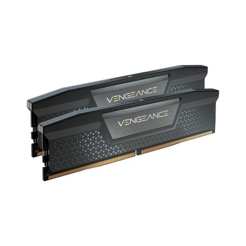 Модуль памяти для компьютера DDR5 48GB (2x24GB) 5200 MHz Vengeance Black Corsair (CMK48GX5M2B5200C38)