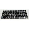 Наклейка на клавиатуру BestKey непрозрачная чорная, 76, желтый (BKU13YEL/012) - Изображение 1