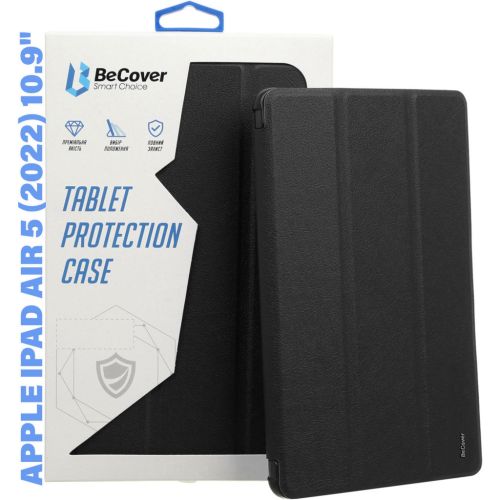 Чехол для планшета BeCover Smart Case Apple iPad Air 5 (2022) 10.9 Black (710770)