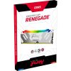 Модуль пам'яті для комп'ютера DDR5 16GB 8000 MHz Renegade RGB White Kingston Fury (ex.HyperX) (KF580C38RWA-16) - Зображення 3