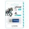 USB флеш накопичувач Wibrand 4GB Cougar Blue USB 2.0 (WI2.0/CU4P1U) - Зображення 1