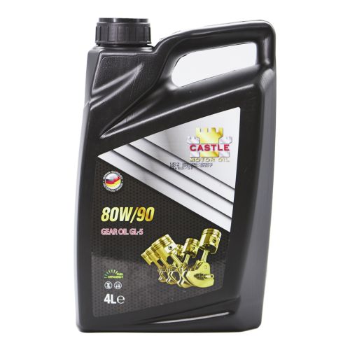 Трансмісійна олива CASTLE MOTOR OILS 80W90 API GL-5 4л (80W/904gl5)