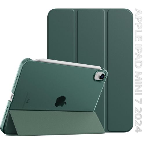 Чехол для планшета BeCover Tri Fold Hard Apple iPad Mini 7 2024 Dark Green (712451)