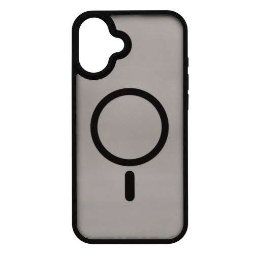 Чехол для мобильного телефона 2E iPhone 16 Plus Soft Touch MagSafe Cover black (2E-IPH-16PL-OCLS-BK)