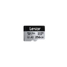 Карта памяти Lexar 256GB microSDXC class 10 UHS-I U3 V30 A2 Professional Silver (LMSSIPL256G-BNANG)