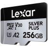 Карта памяти Lexar 256GB microSDXC class 10 UHS-I U3 V30 A2 Professional Silver (LMSSIPL256G-BNANG) - Изображение 2