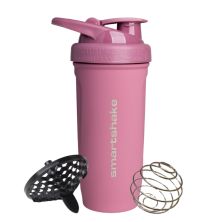Шейкер спортивний SmartShake Reforce Stainless Steel 30oz/900ml Deep Rose (11153201) Шейкер спортивний SmartShake Reforce Stainless Steel 30oz/900ml Deep Rose (11153201)