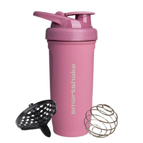 Шейкер спортивний SmartShake Reforce Stainless Steel 30oz/900ml Deep Rose (11153201)