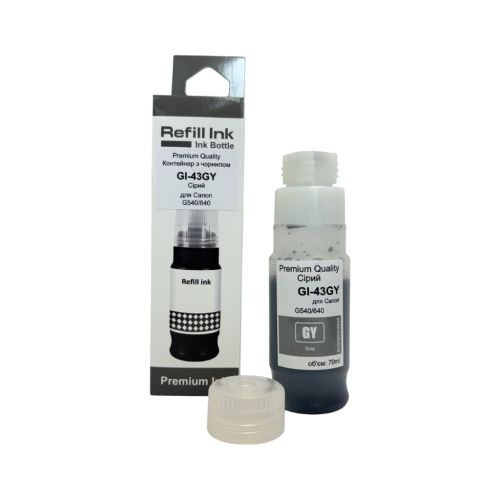 Чернила Premium Quality Canon GI-43 70мл Grey 4707C001 (70264929)