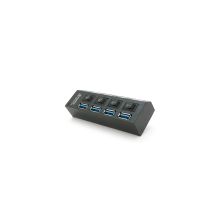 Концентратор Voltronic USB 3.0 to 4xUSB with switches (YT-3H4S/1TB)