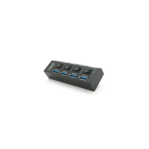 Концентратор Voltronic USB 3.0 to 4xUSB with switches (YT-3H4S/1TB)