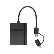 Считыватель флеш-карт HiSmart CF + SD + TF + MS + XD (CA913824)