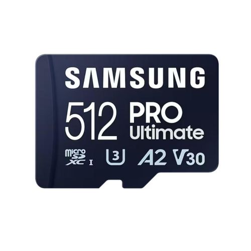 Карта памяти Samsung 512GB microSDXC class 10 UHS-I U3 V30 A2 Pro Ultimate (MB-MY512SB/WW)