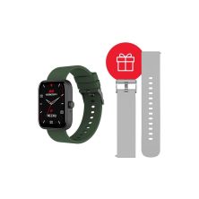 Смарт-часы 2E Alpha SQ Music Edition 46mm Black-Green + ремінець сірий (2E-CWW40BKGN-WS) Смарт-часы 2E Alpha SQ Music Edition 46mm Black-Green + ремінець сірий (2E-CWW40BKGN-WS)