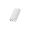 Батарея універсальна Baseus Bipow 20000mAh, Input(microUSB,Type-C), Output(2хUSB,Type-C), White (PPBD20K) - Зображення 3
