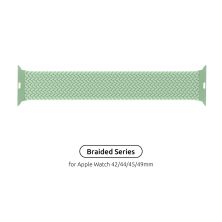 Ремешок для смарт-часов Armorstandart Braided Solo Loop для Apple Watch 49/46/45/44/42 (Series 1-3) Mint Size 8 (160 mm) (ARM64914)
