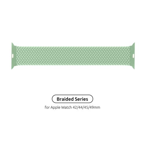 Ремінець до смарт-годинника Armorstandart Braided Solo Loop для Apple Watch 49/46/45/44/42 (Series 1-3) Mint Size 8 (160 mm) (ARM64914)
