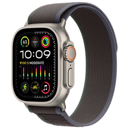 Ремешок для смарт-часов Armorstandart Trail Loop для Apple Watch 42 (Series 11-10)/41/40/38 Blue Black (ARM74225)