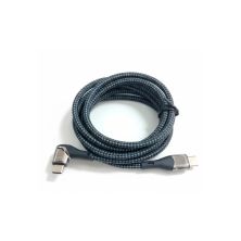 Дата кабель USB-C to USB-C 1.5m 5A 100W Quick Charge magnetic black BeCover (714555)