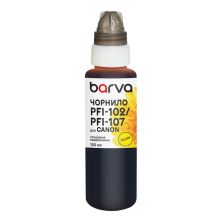 Чорнило Barva Canon PFI-102/PFI-107 100 мл, special, yellow (C107-887e)