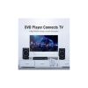 Кабель мультимедійний 1xRCA M to 1xRCA M 2.0m digital black Vention (VAB-R09-B200) - Зображення 1