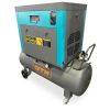 Компресор GTM гвинтовий, ресивер 200л, 680л/хв, 5.5kW, 8бар, 380V, інвертор, кожух (DLG5.5V WITH CLOSED CASE) - Зображення 2