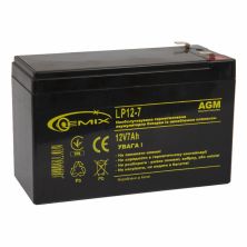 Батарея до ДБЖ Gemix 12В 7 Ач (LP12-7)