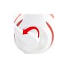 Наушники Gembird MHS-03 White/Red (MHS-03-WTRD) - Изображение 2