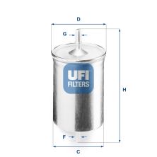 Фільтр паливний UFI 31.718.00