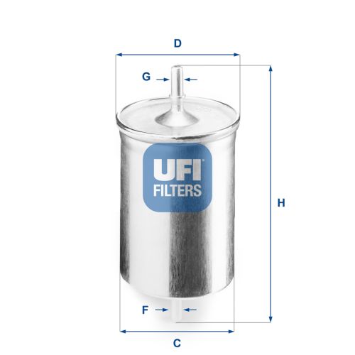 Фильтр топливный UFI 31.718.00