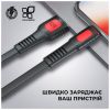 Дата кабель USB 2.0 AM to Micro 5P 1.0m AR15 2.4A black Armorstandart (ARM59535) - Изображение 2