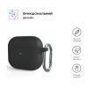 Чехол для наушников Armorstandart Hang Case для Apple AirPods 3 Black (ARM60308) - Изображение 1