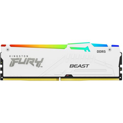 Модуль памяти для компьютера DDR5 32GB 6000 MHz Beast AM5 RGB White Kingston Fury (ex.HyperX) (KF560C36BWEA-32)