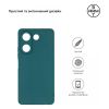 Чохол до мобільного телефона Armorstandart Matte Slim Fit Tecno Camon 20 Pro 4G Camera cover Dark Green (ARM69074) - Зображення 2