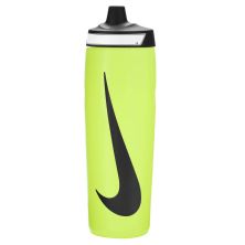 Пляшка для води Nike Refuel Bottle 24 OZ лимонний, чорний 709 мл N.100.7666.753.24 (887791745149)