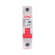 Автоматичний вимикач CNC YCB9-80M 1P C20 6ka (NV821433)