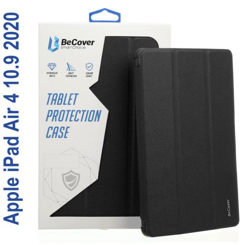 Чехол для планшета BeCover Tri Fold Hard Apple iPad Air 4 10.9 2020/2021 Black (706860) (706860)