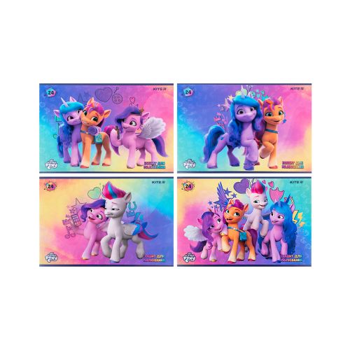 Альбом для малювання Kite My Little Pony 24 аркушів (LP24-242)