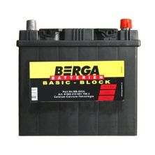 Акумулятор автомобільний Berga Basicblock 60Ah ASIA Ев (-/+) (510EN) (5604120517902)